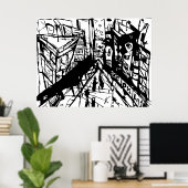 TIMES SQUARE CNBC POSTER (Heimbüro)