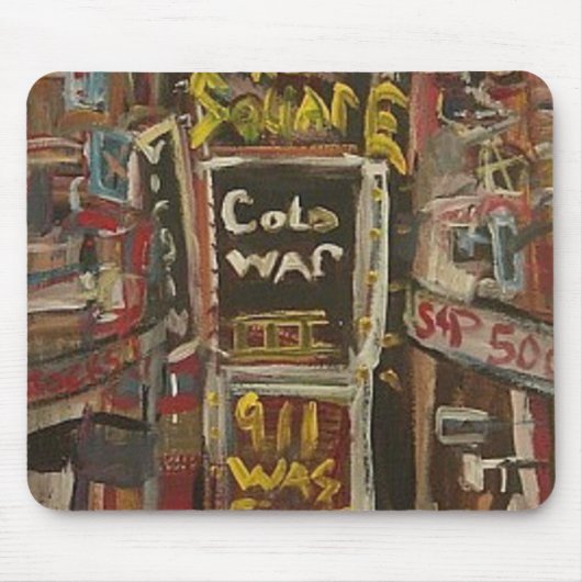 TIMES SQUARE COLD KRIEG MOUSEPAD (Vorne)