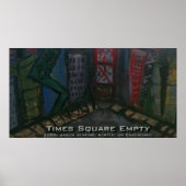 TIMES SQUARE EMPTY POSTER (Vorne)
