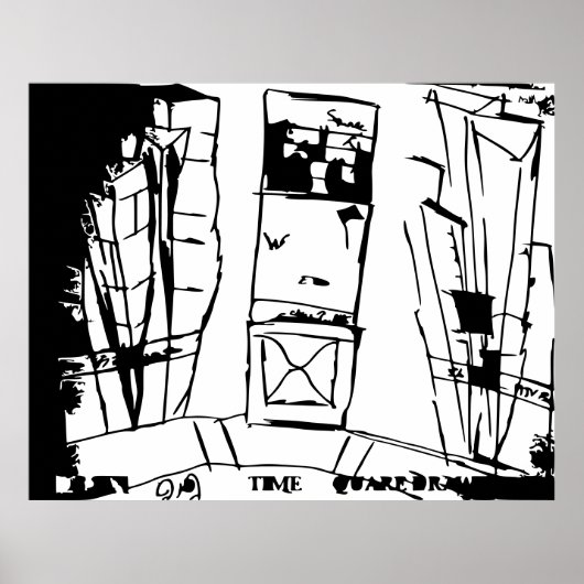 TIMES SQUARE EMPTY POSTER (Vorne)