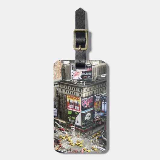 Times Square Gepäckanhänger (Vorderseite vertikal)