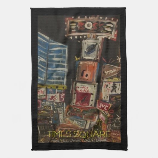 TIMES SQUARE GESCHIRRTUCH (Vertikal)