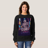 Times Square Glow Nights New York Sweatshirt (Vorne ganz)