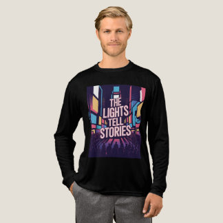 Times Square Glow Nights New York Tri-Blend Shirt