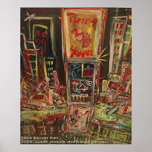 TIMES SQUARE KIEV POSTER (Vorne)
