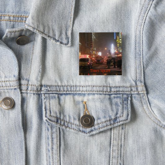 Times Square-Knopf Button (Beispiel)