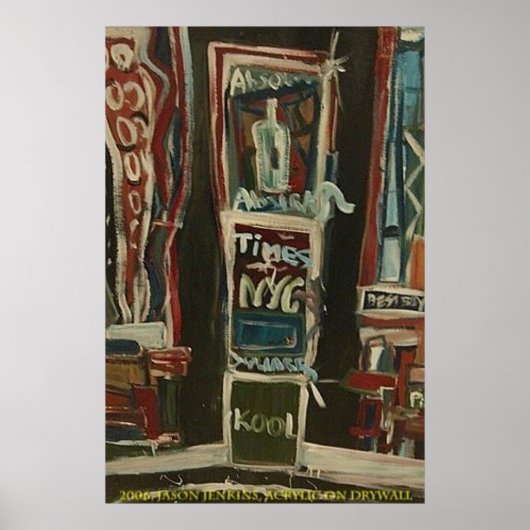 TIMES SQUARE KOOL POSTER (Vorne)