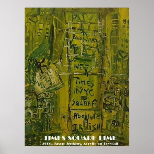 TIMES SQUARE LIMON POSTER (Vorne)