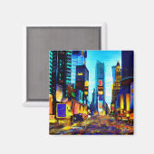 Times Square Magnet (Vorderseite/Rückseite)