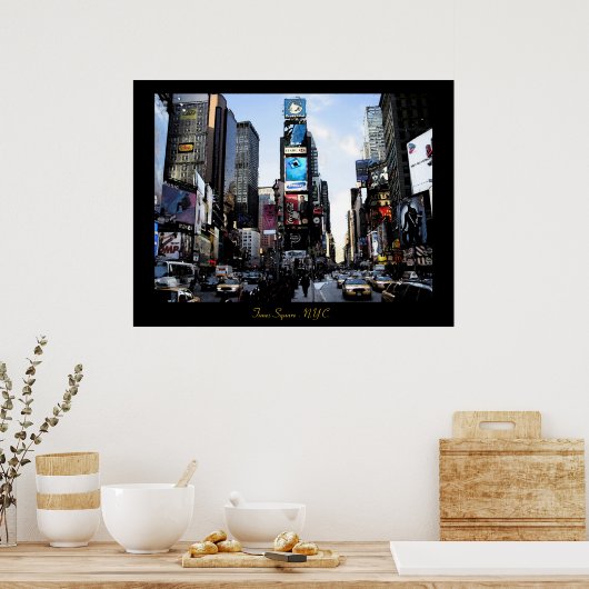 Times Square - N.Y.C. Poster print (Küche)