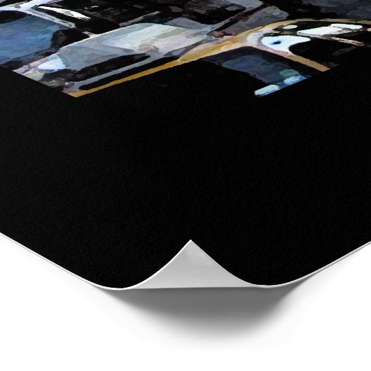 Times Square - N.Y.C. Poster print (Ecke)