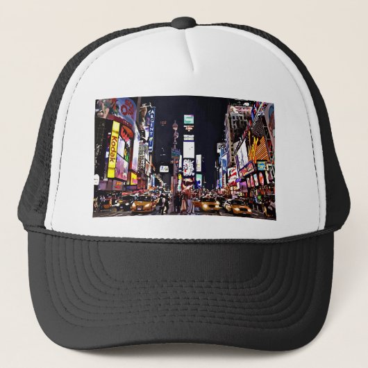 Times Square, New York 2 Truckerkappe (Vorderseite)