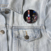 Times Square New York City Button (Beispiel)