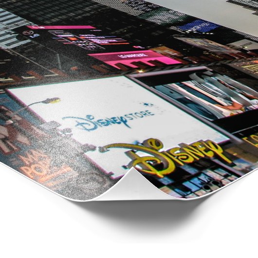 Times Square, New York City - Foto Print (Ecke)