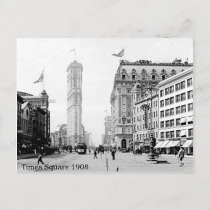 Times Square, New York City, Foto von 1908 Postkarte