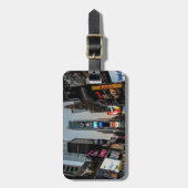 Times Square, New York City Gepäckanhänger (Vorderseite vertikal)