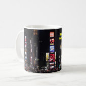Times Square New York City Kaffeetasse (Vorderseite Links)