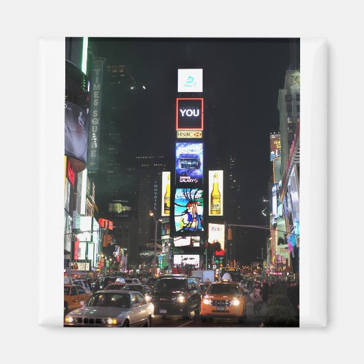 Times Square New York City Magnet (Vorne)