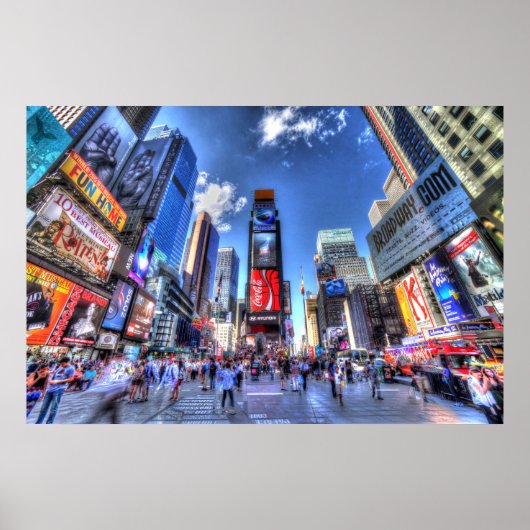 Times Square - New York City Poster (Vorne)