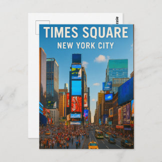 Times Square – New York City Postkarte