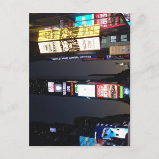 Times Square - New York City Postkarte