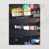 Times Square - New York City Postkarte (Vorderseite)
