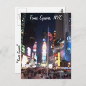 "Times Square, New York City, USA" CricketDiane A Postkarte (Vorne/Hinten)