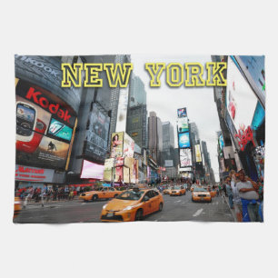 Times Square New York City USA Geschirrtuch