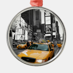 Times Square New York City USA Silbernes Ornament
