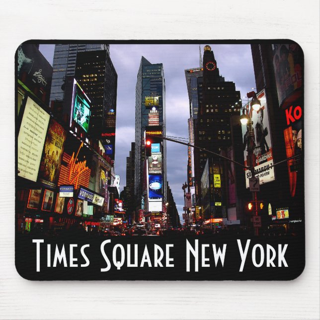 Times Square-New- York Citygeschenke New York Mousepad (Vorne)