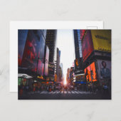 Times Square (New York, NY) Postkarte (Vorne/Hinten)