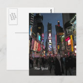 Times Square New York Postcard Postkarte (Vorne/Hinten)