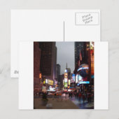 Times Square New York Postkarte (Vorne/Hinten)