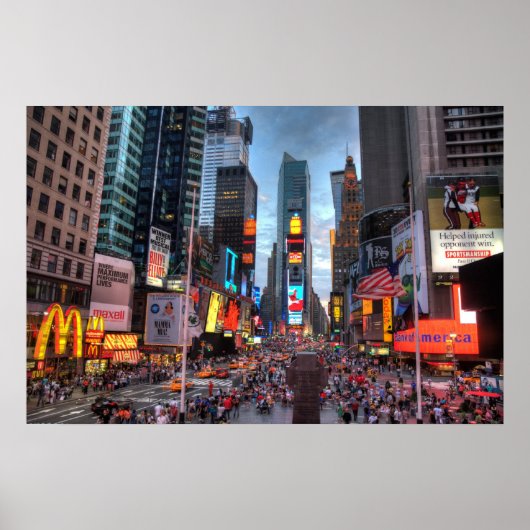 Times Square - New York Print Poster (Vorne)