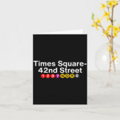 Times Square New York Subway Station Signs, Nyc Tr Karte (Gelbe Blume)