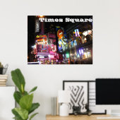 Times Square @ Night Poster (Heimbüro)