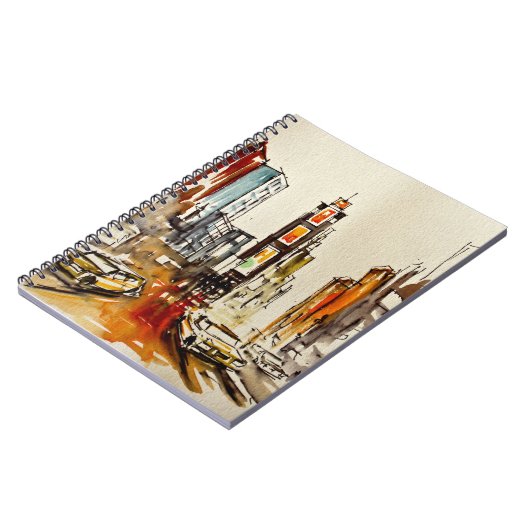 Times Square-Notebook Notizblock (Linke Seite)