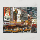 Times Square NY Postkarte (Vorderseite)