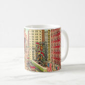 Times Square NYC Kaffeetasse (VorderseiteRechts)