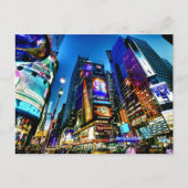 Times Square Post Card Postkarte (Vorderseite)