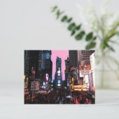 Times Square Postkarte (Stehend Vorderseite)