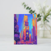 TIMES SQUARE POSTKARTE (Stehend Vorderseite)