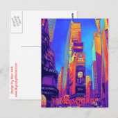 TIMES SQUARE POSTKARTE (Vorne/Hinten)