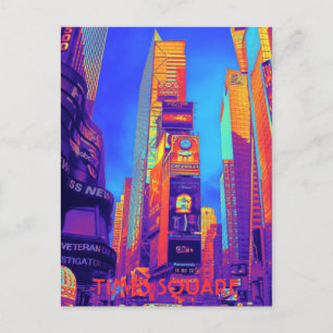 TIMES SQUARE POSTKARTE