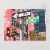 Times Square Postkarte (Vorderseite)