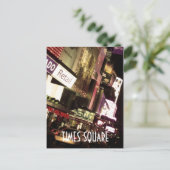 Times Square Postkarte (Stehend Vorderseite)