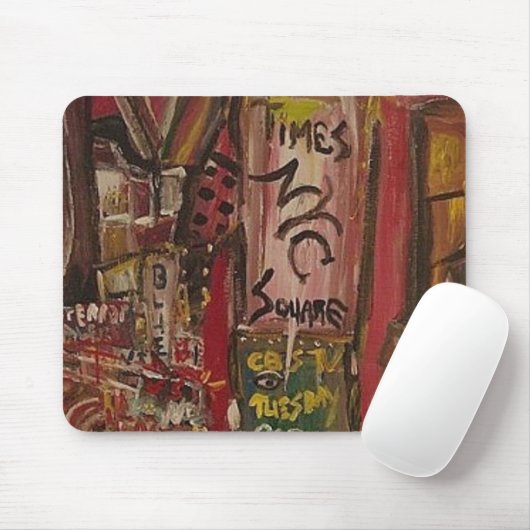 TIMES SQUARE RED MOUSEPAD (Mit Mouse)