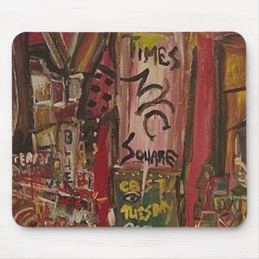 TIMES SQUARE RED MOUSEPAD (Vorne)