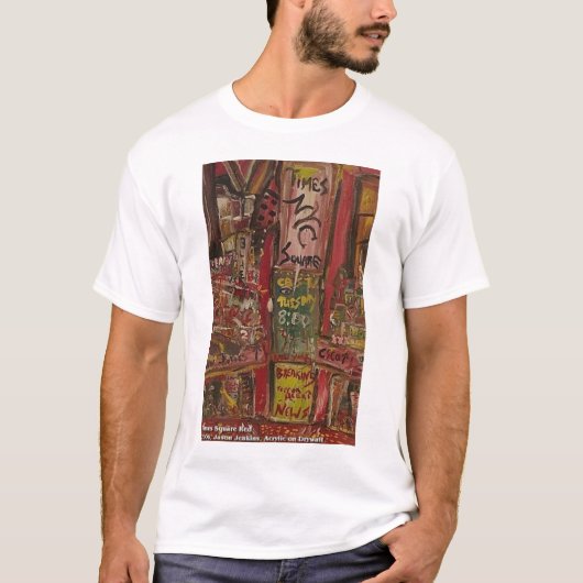 TIMES SQUARE RED T-Shirt (Vorderseite)