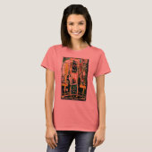 TIMES SQUARE RED WEIN T-Shirt (Vorne ganz)